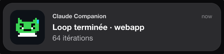 Notifications natives